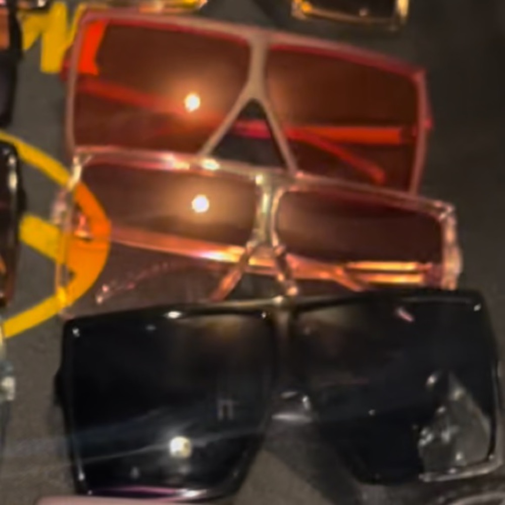 Oversized sunglasses